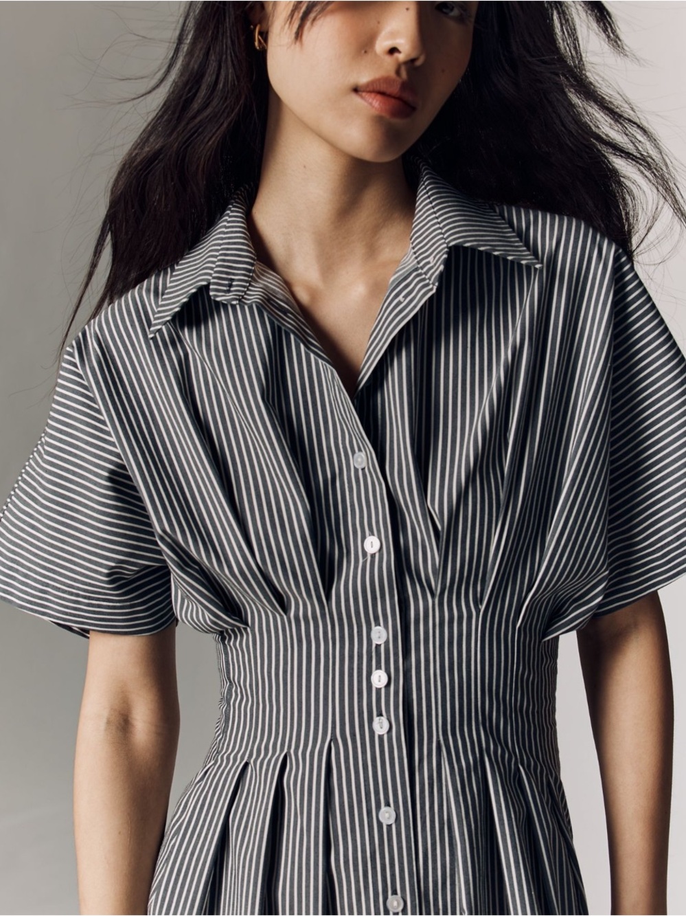 Tobie Mini Shirt Dress by Exquise - Picture 12 of 12